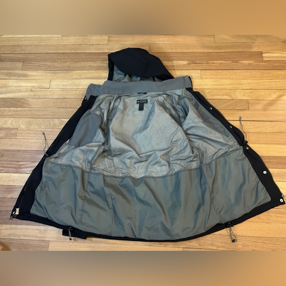 REI Womens E1 Element Hooded Outdoor Jacket Black Size Large P3-15 - Picture 7 of 11